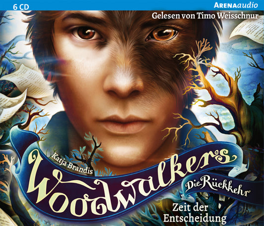 Woodwalkers - Die Rückkehr (Staffel 2, Band 6). Zeit der Entscheidung, 6 Audio-CD, 6 MP3 (Katja Brandis)