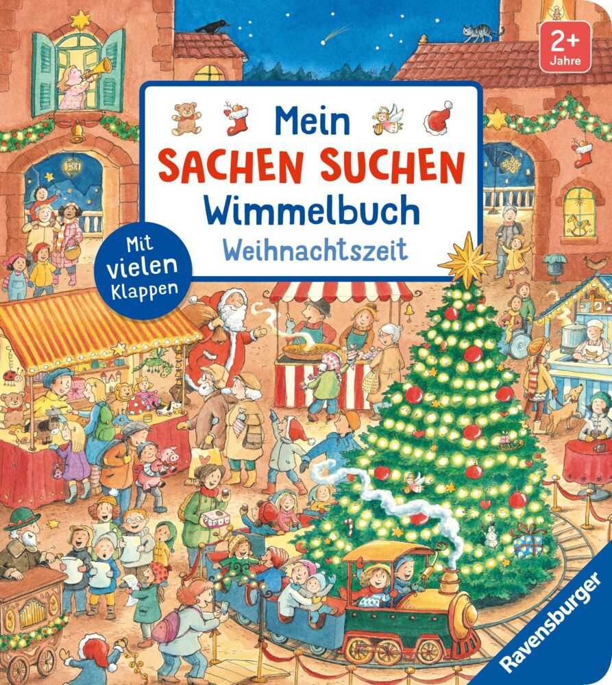Mein Sachen suchen Wimmelbuch: Weihnachtszeit (Franziska Harvey)