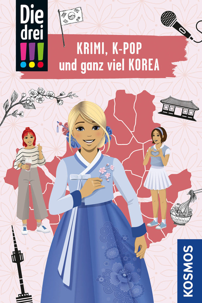 Die drei !!!, Krimi, K-Pop und ganz viel Korea (Anne Scheller)