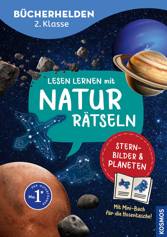Lesen lernen mit Naturrätseln, Bücherhelden 2. Klasse, Sternbilder & Planeten (Leonie Duppke)