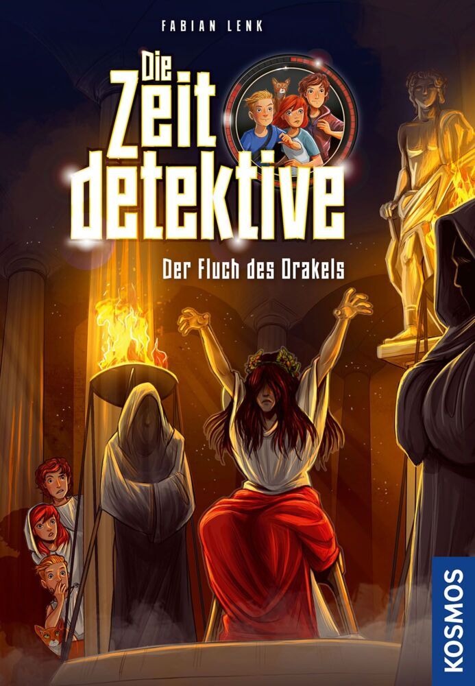 Die Zeitdetektive, 5, Der Fluch des Orakels (Fabian Lenk)
