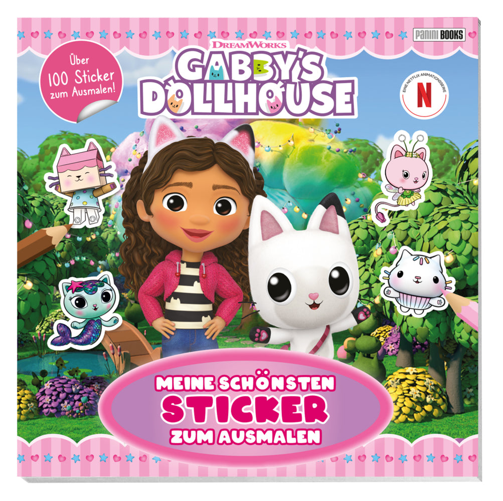 Gabby's Dollhouse: Meine schönsten Sticker zum Ausmalen (Panini)