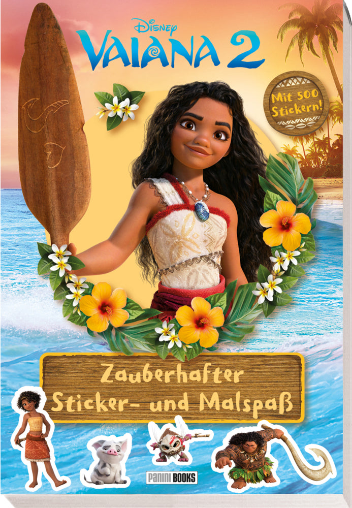 Disney Vaiana 2: Zauberhafter Sticker- und Malspaß (Disney)