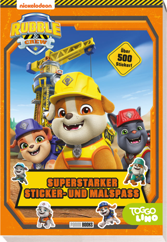 Rubble & Crew: Superstarker Sticker- und Malspaß (Panini)