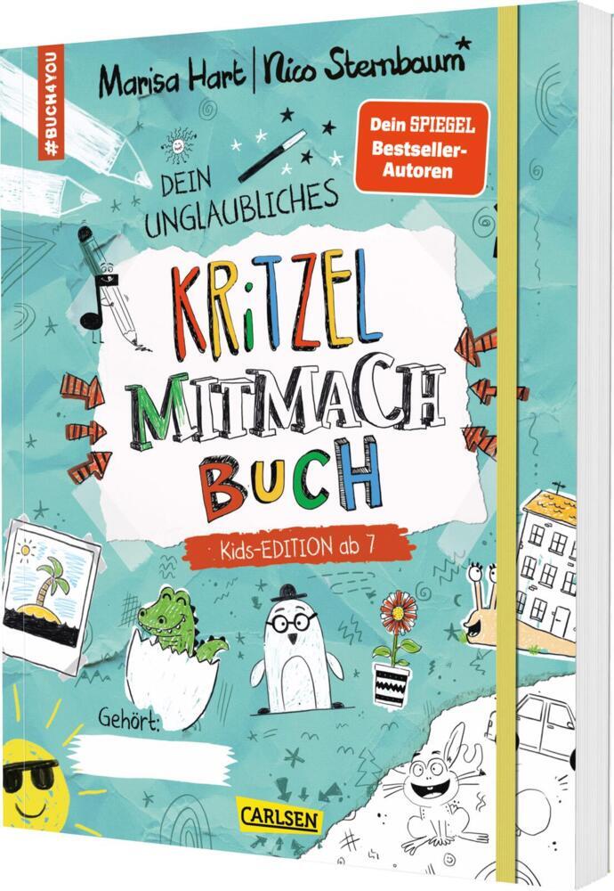 #buch4you: Dein unglaubliches Kritzel-Mitmach-Buch (Marisa Hart)
