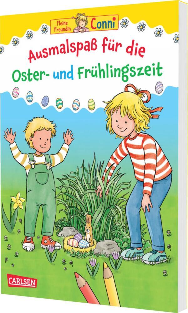 Conni Gelbe Reihe (Beschäftigungsbuch): Ausmalspaß für die Oster- und Frühlingszeit (Hanna Sörensen)