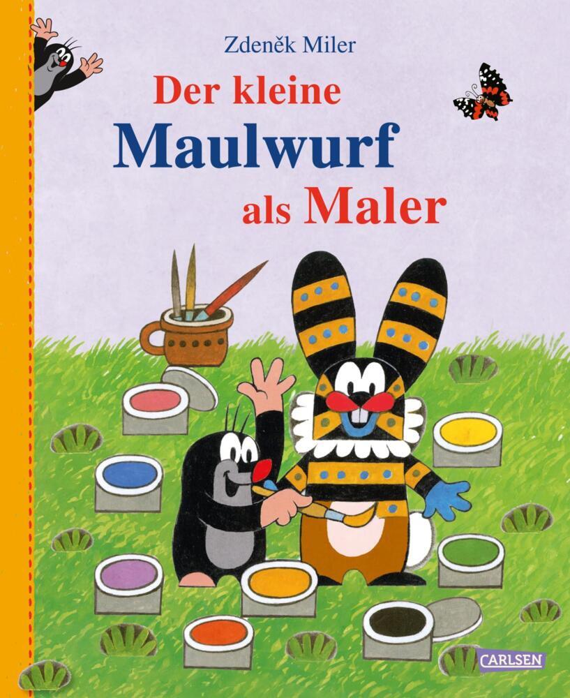 Der kleine Maulwurf als Maler (Zdenek Miler)