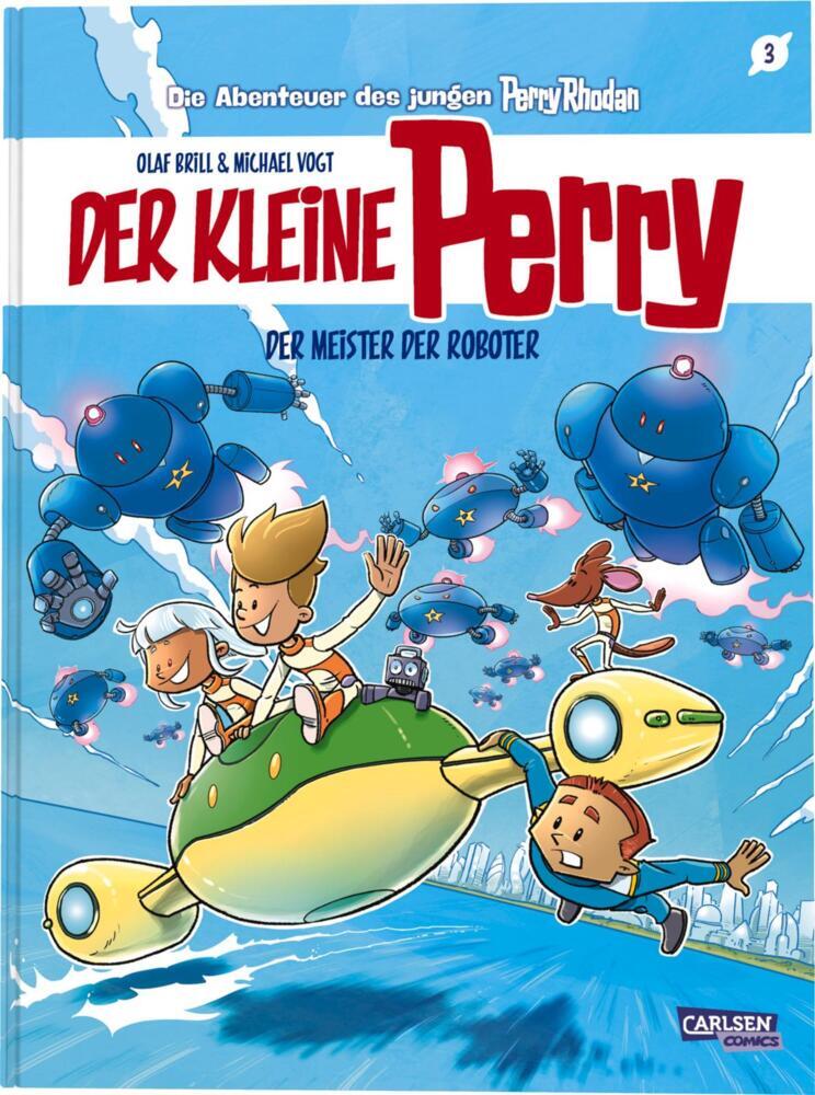 Der kleine Perry 3: Der Meister der Roboter (Olaf Brill)
