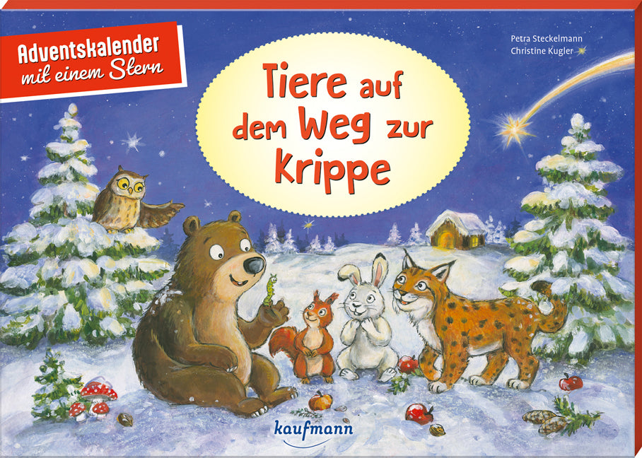 Tiere auf dem Weg zur Krippe (Petra Steckelmann)