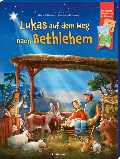 Lukas auf dem Weg nach Bethlehem (Hanna Goldhammer)