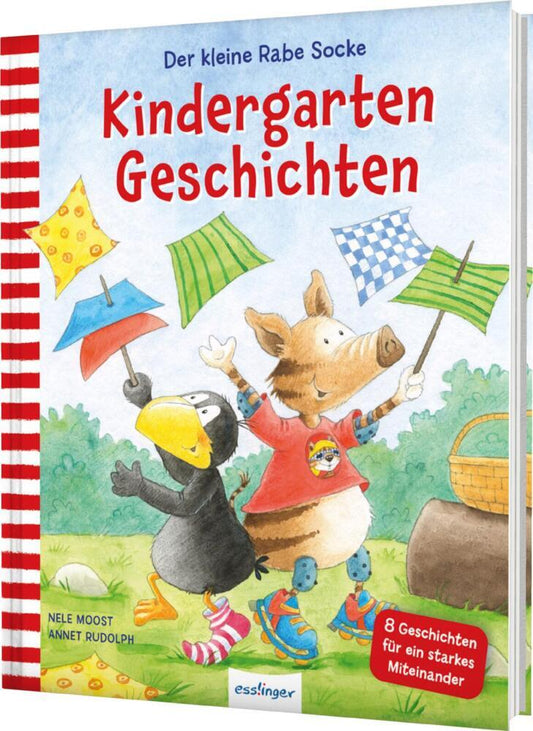 Der kleine Rabe Socke: Kindergarten-Geschichten (Nele Moost)