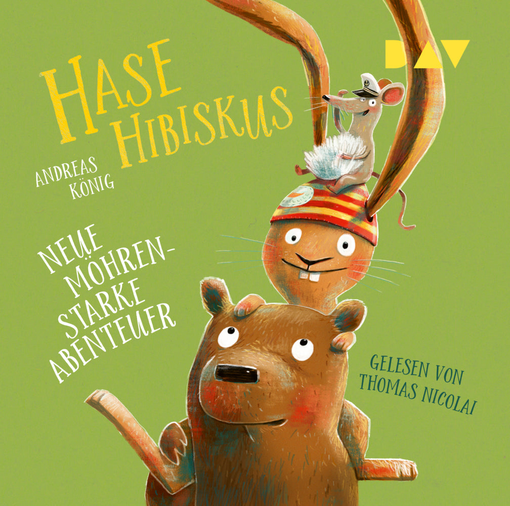 Hase Hibiskus. Neue möhrenstarke Abenteuer, 1 Audio-CD (Andreas König)