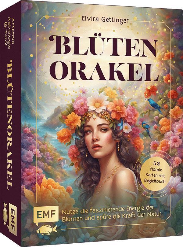 Orakel-Kartenset: Blütenorakel | Nutze die faszinierende Energie der Blumen und spüre die Kraft der Natur (Elvira Gettinger)
