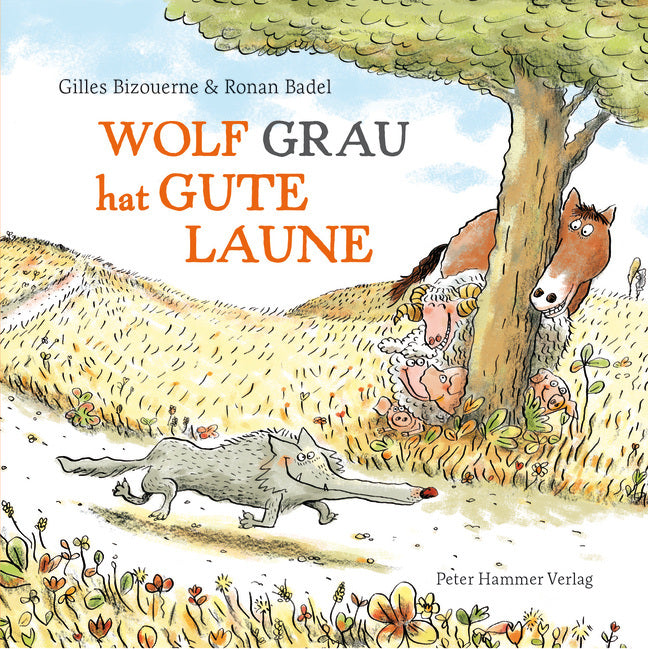 Wolf Grau hat gute Laune (Gilles Bizouerne)