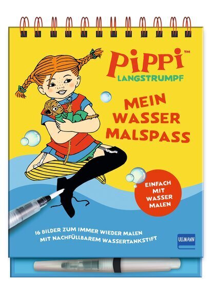 Pippi Langstrumpf - Mein Wassermalspaß (Astrid Lindgren)
