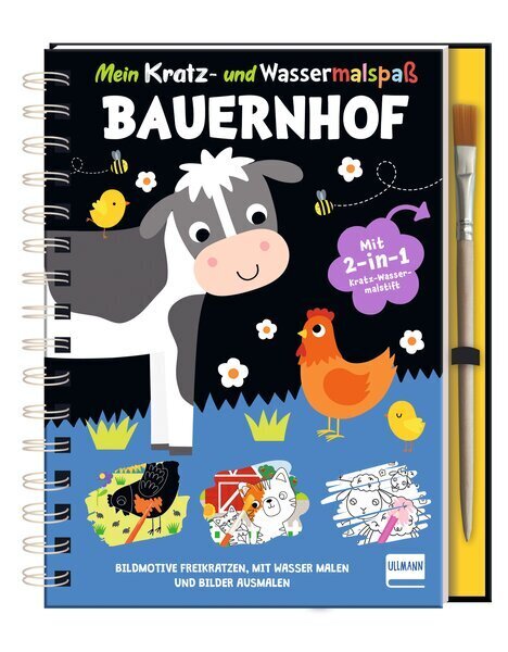 Mein Kratz- und Wassermalspaß - Bauernhof (Ullmann Medien Verlag)