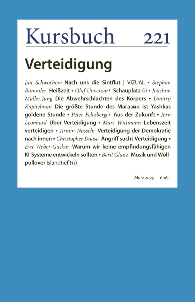 Kursbuch 221 (Armin Nassehi)