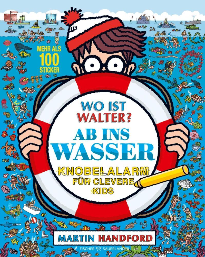 Wo ist Walter? Ab ins Wasser (Martin Handford)