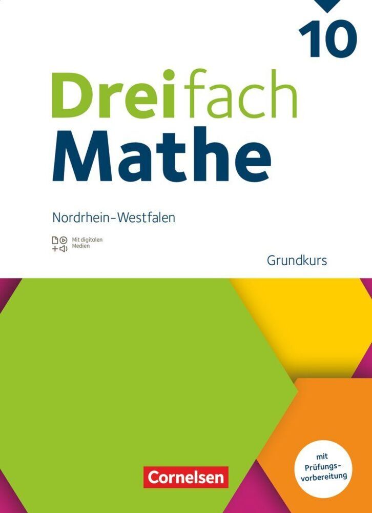 Dreifach Mathe - Nordrhein-Westfalen - Ausgabe 2022 - 10. Schuljahr
