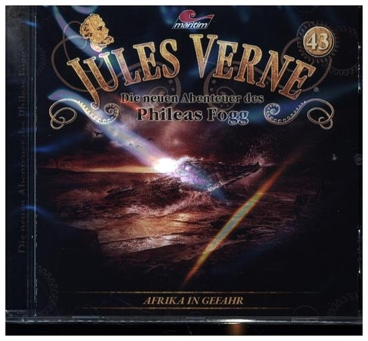 Die neuen Abenteuer des Phileas Fogg - Afrika in Gefahr, 1 Audio-CD (Jules Verne)