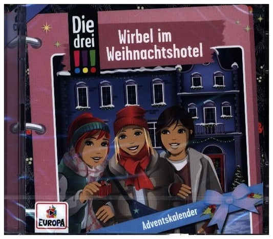 Die drei !!! Adventskalender - Wirbel im Weihnachtshotel, 2 Audio-CD (Maja Von Vogel)