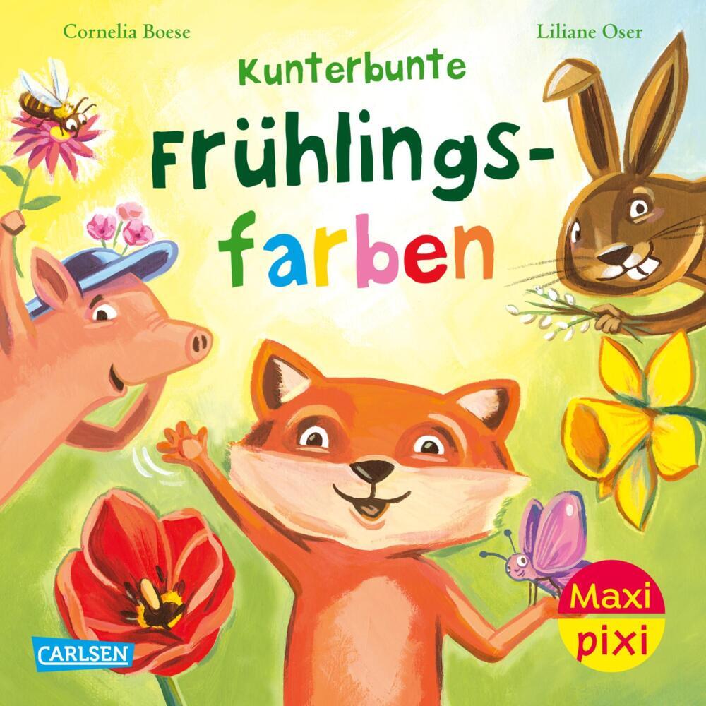 Maxi Pixi 461: Kunterbunte Frühlingsfarben (Cornelia Boese)