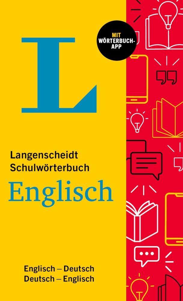 Langenscheidt Schulwörterbuch Englisch, m.  Buch, m.  Online-Zugang