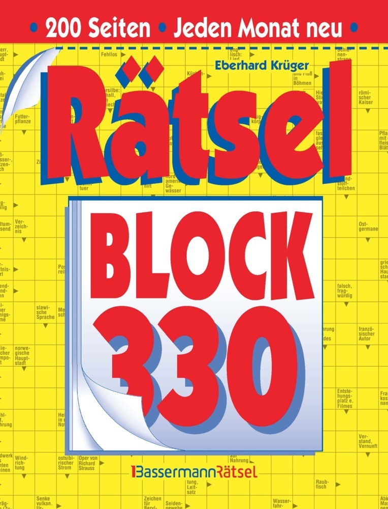 Rätselblock 330 (Eberhard Krüger)