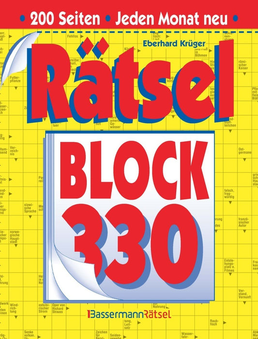Rätselblock 330 (Eberhard Krüger)