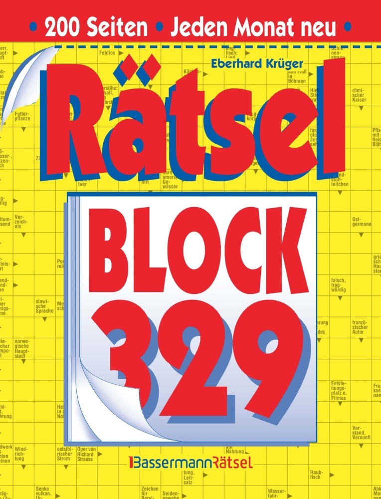 Rätselblock 329 (Eberhard Krüger)