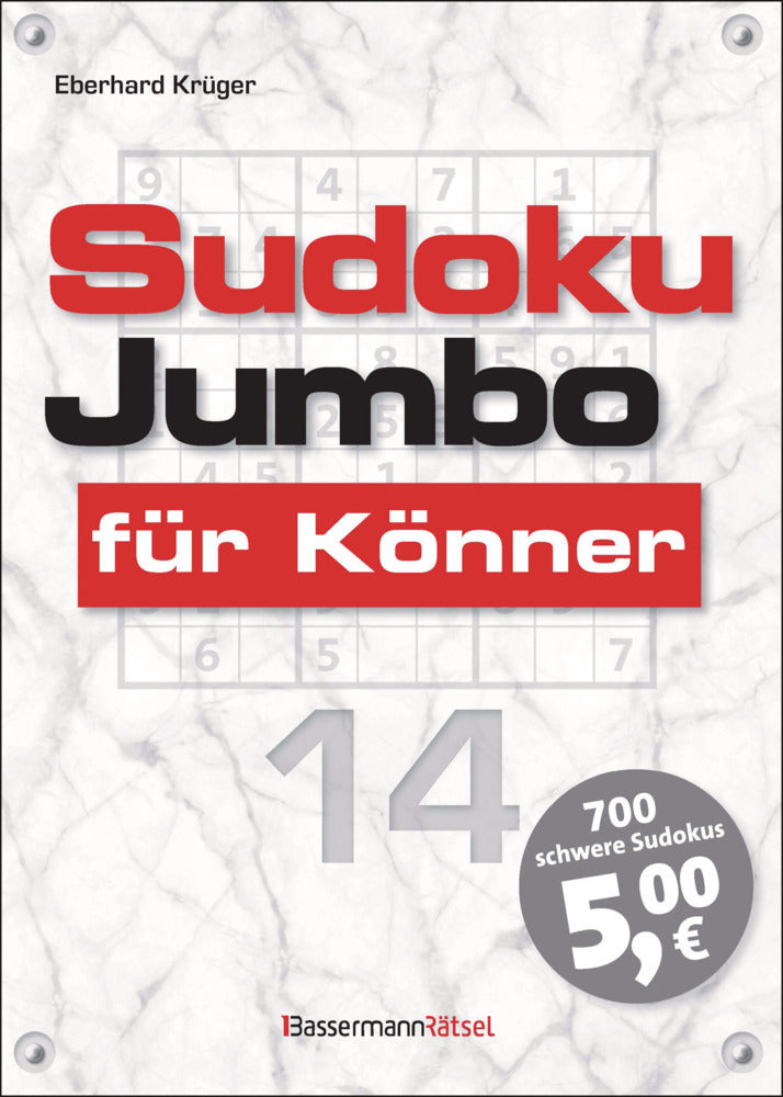 Sudokujumbo für Könner 14 (Eberhard Krüger)