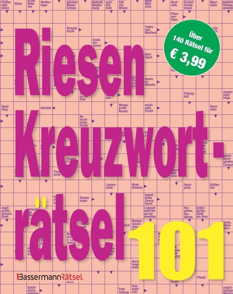 Riesen-Kreuzworträtsel 101 (Eberhard Krüger)