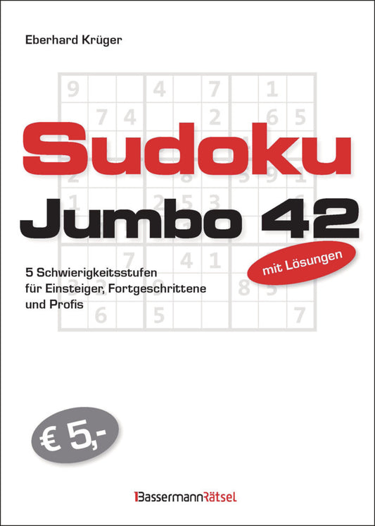 Sudokujumbo 42 (Eberhard Krüger)