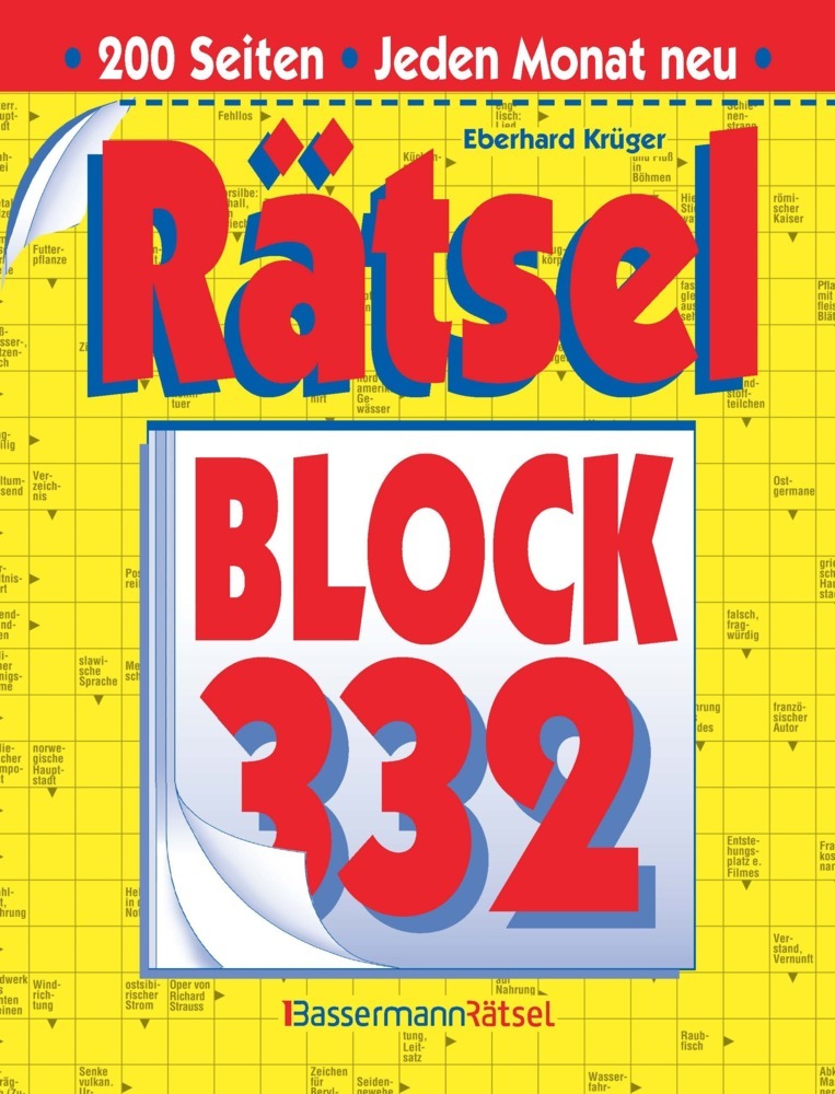 Rätselblock 332 (Eberhard Krüger)