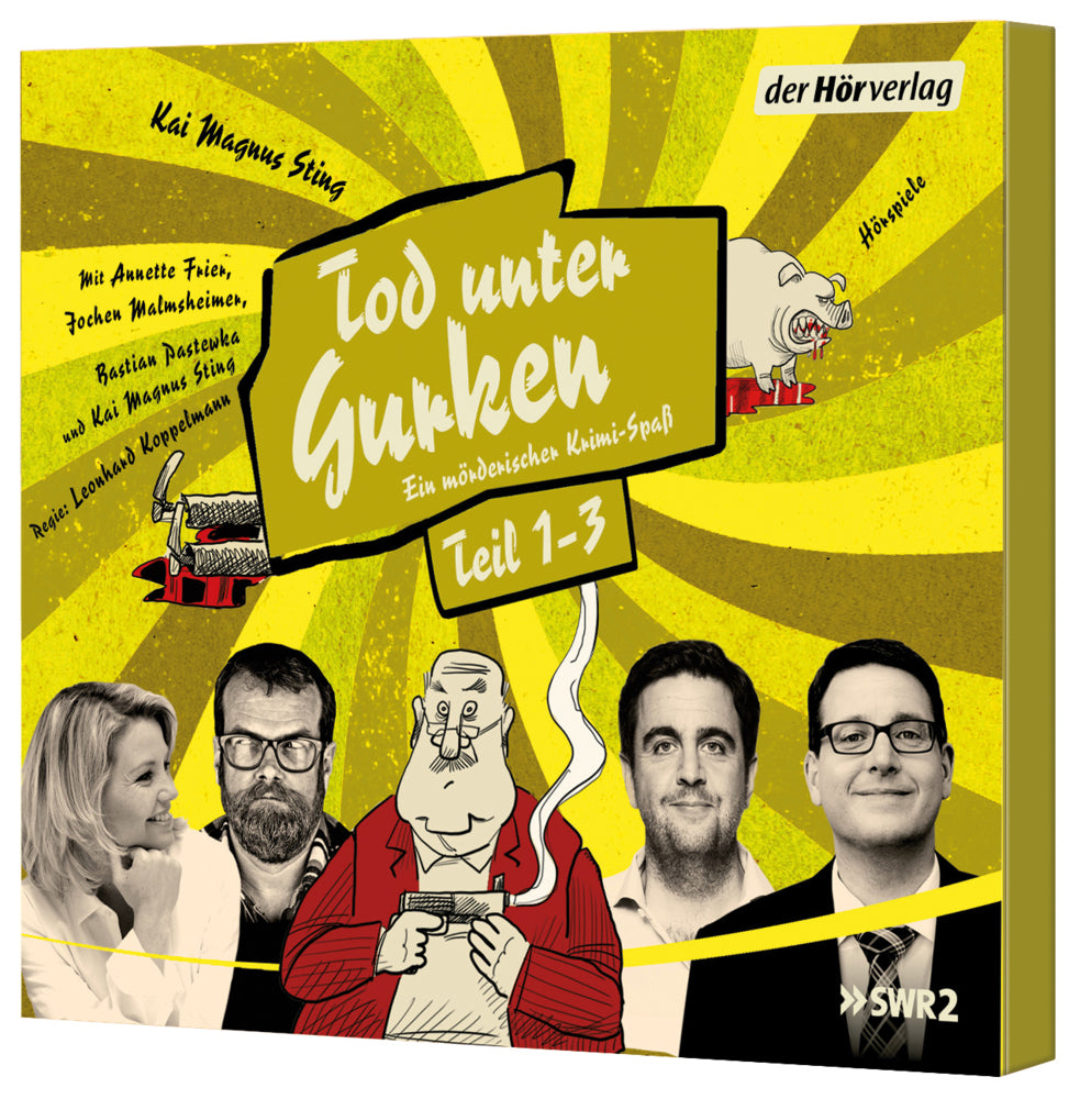 Tod unter Gurken Teil 1-3, 6 Audio-CD (Kai Magnus Sting)