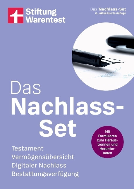 Das Nachlass-Set (Stiftung Warentest)