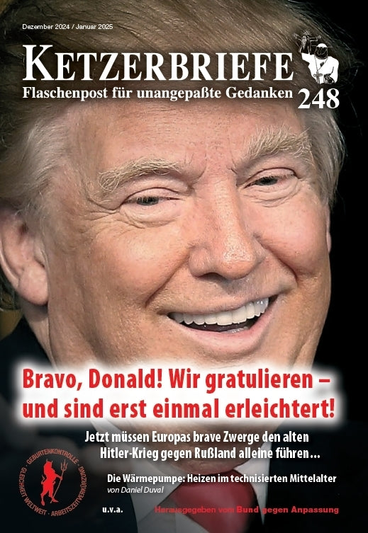 Bravo, Donald! Wir gratulieren - und sind erst einmal erleichtert! (Daniel Duval)