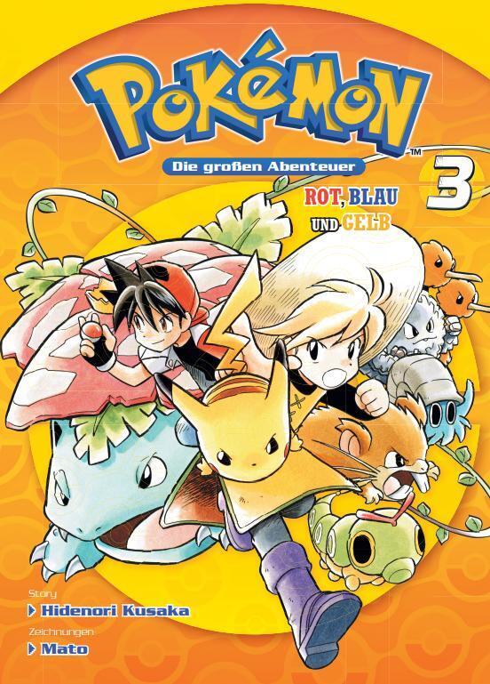 Pokémon - Die großen Abenteuer: Rot, Blau und Gelb 03 (Hidenori Kusaka)
