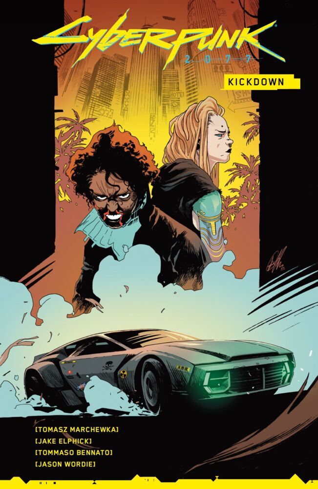 Cyberpunk 2077 Comics: Kickdown (Thomasz Marchewka)