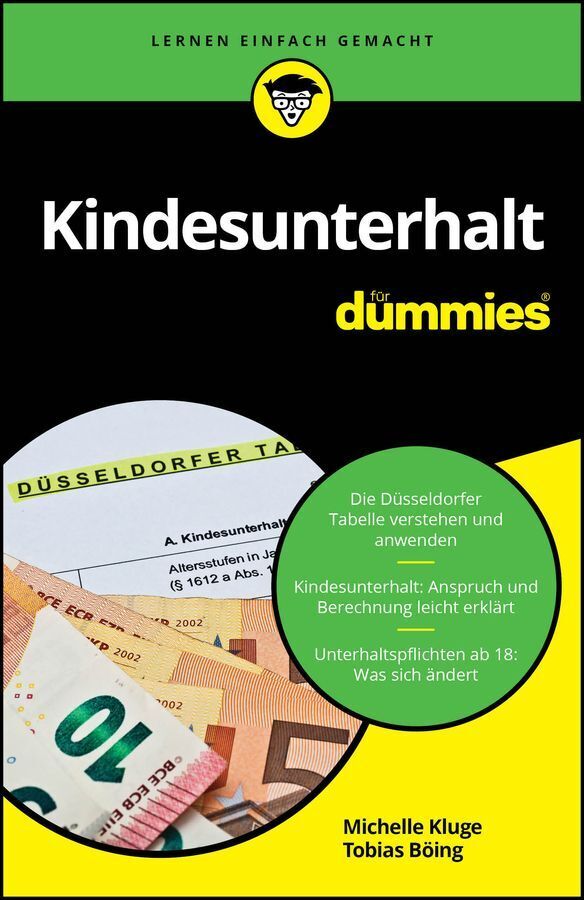Kindesunterhalt für Dummies (Michelle Kluge)