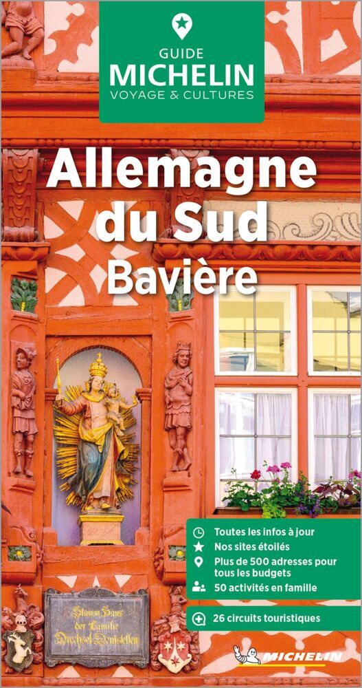 Michelin Le Guide Vert Allemagne du Sud-Baviere