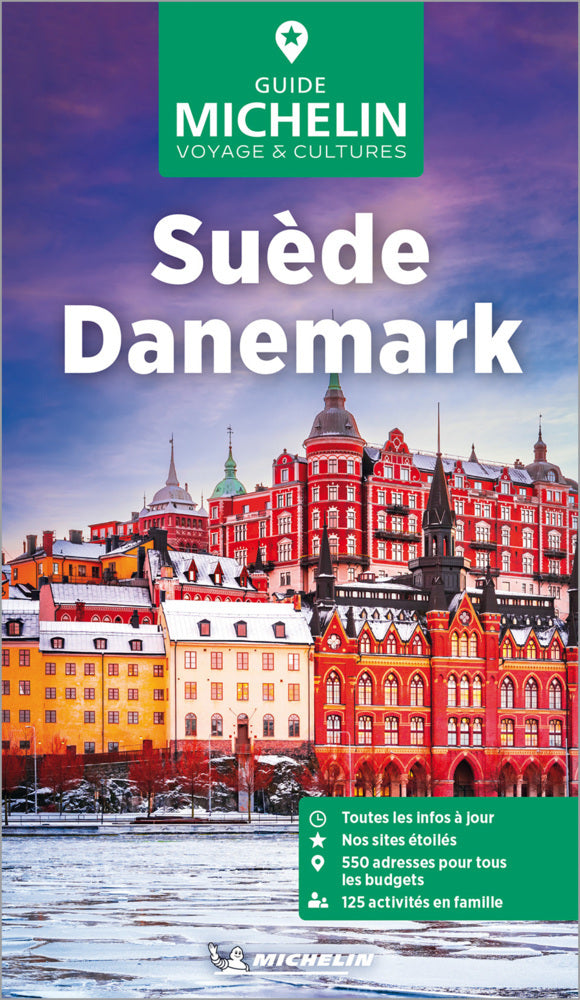 Michelin Le Guide Vert Danemark Suède