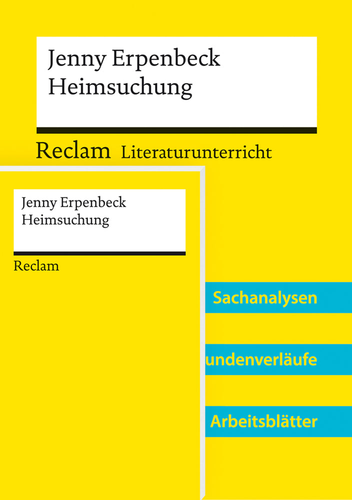Paket für Lehrkräfte »Jenny Erpenbeck: Heimsuchung« (Textausgabe und Lehrerband). 2 Bände eingeschweißt (Jenny Erpenbeck)