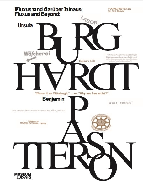 Fluxus und darüber hinaus: Ursula Burghardt, Benjamin Patterson (Barbara Engelbach)