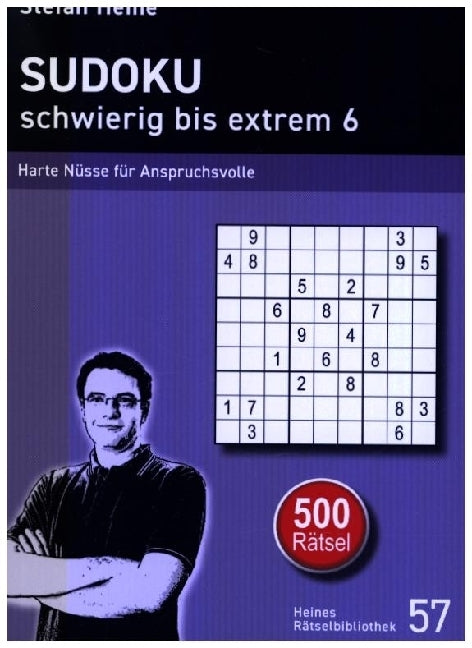Sudoku schwierig bis extrem 6 (Stefan Heine)