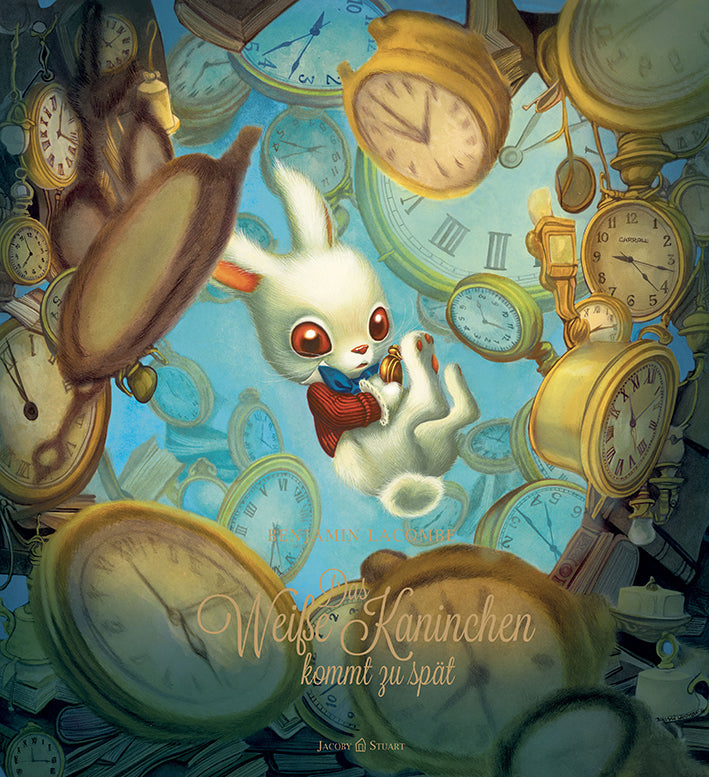 Das Weiße Kaninchen kommt zu spät (Benjamin Lacombe)