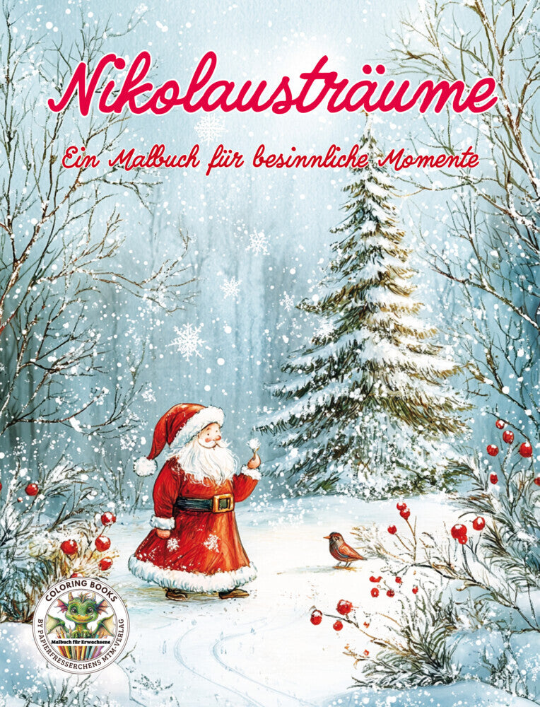 Nikolausträume - Ein Malbuch für besinnliche Momente (Nanja Holland)