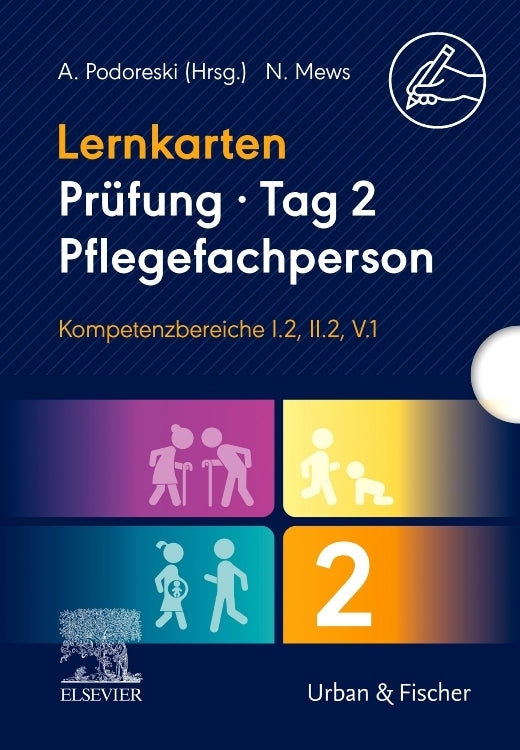 Lernkarten Prüfung - Tag 2, Pflegefachperson, Kompetenzbereiche I.2, II.2, V.1 (Andreja Podoreski)