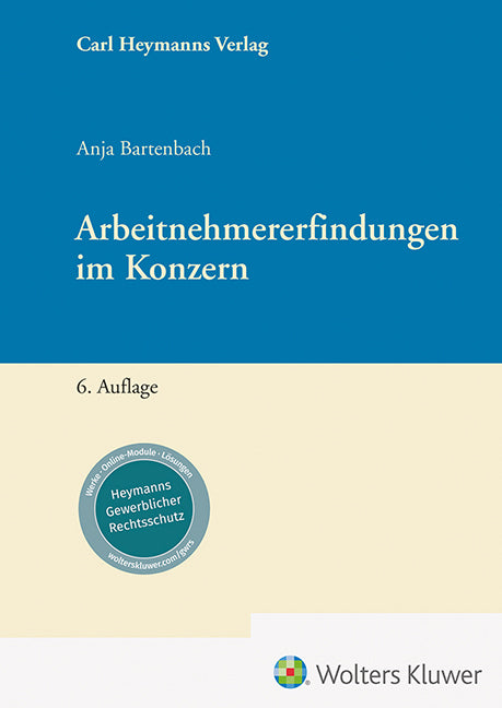Arbeitnehmererfindungen im Konzern (Anja Bartenbach)