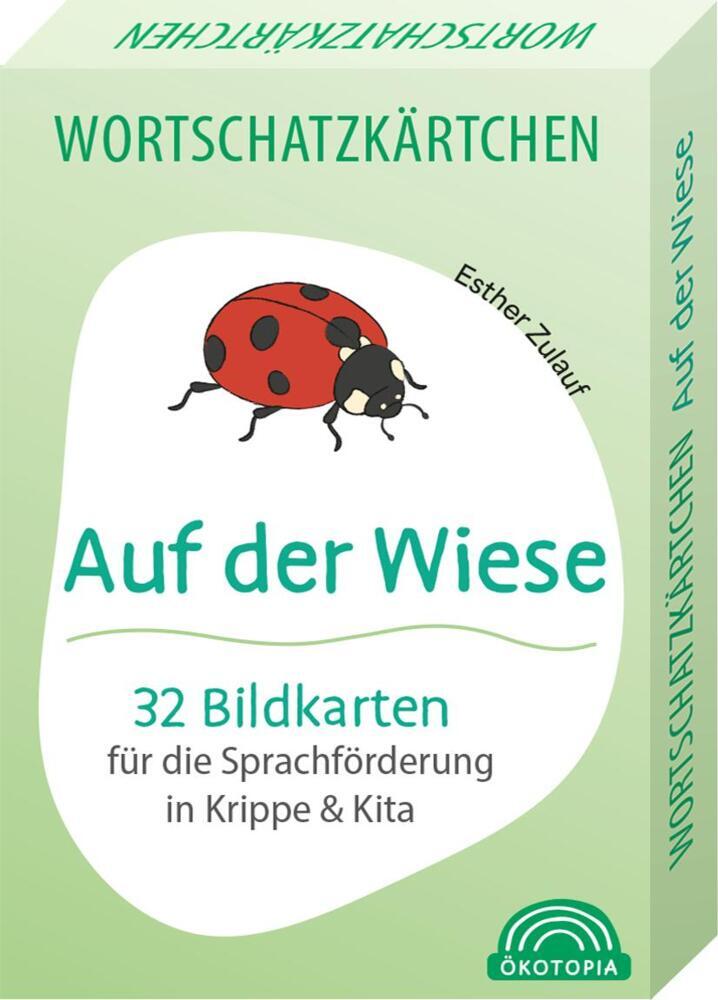 Wortschatzkärtchen: Auf der Wiese (Esther Zulauf)